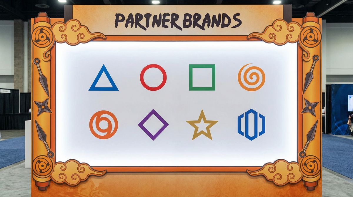 猎奇合作影视品牌Logo墙